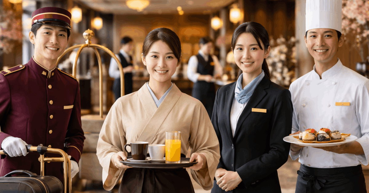 ホスピタリティ業界の求人情報(日本)
