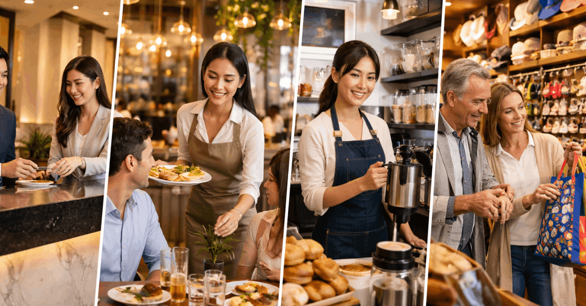 ホスピタリティ業界の求人情報(日本)